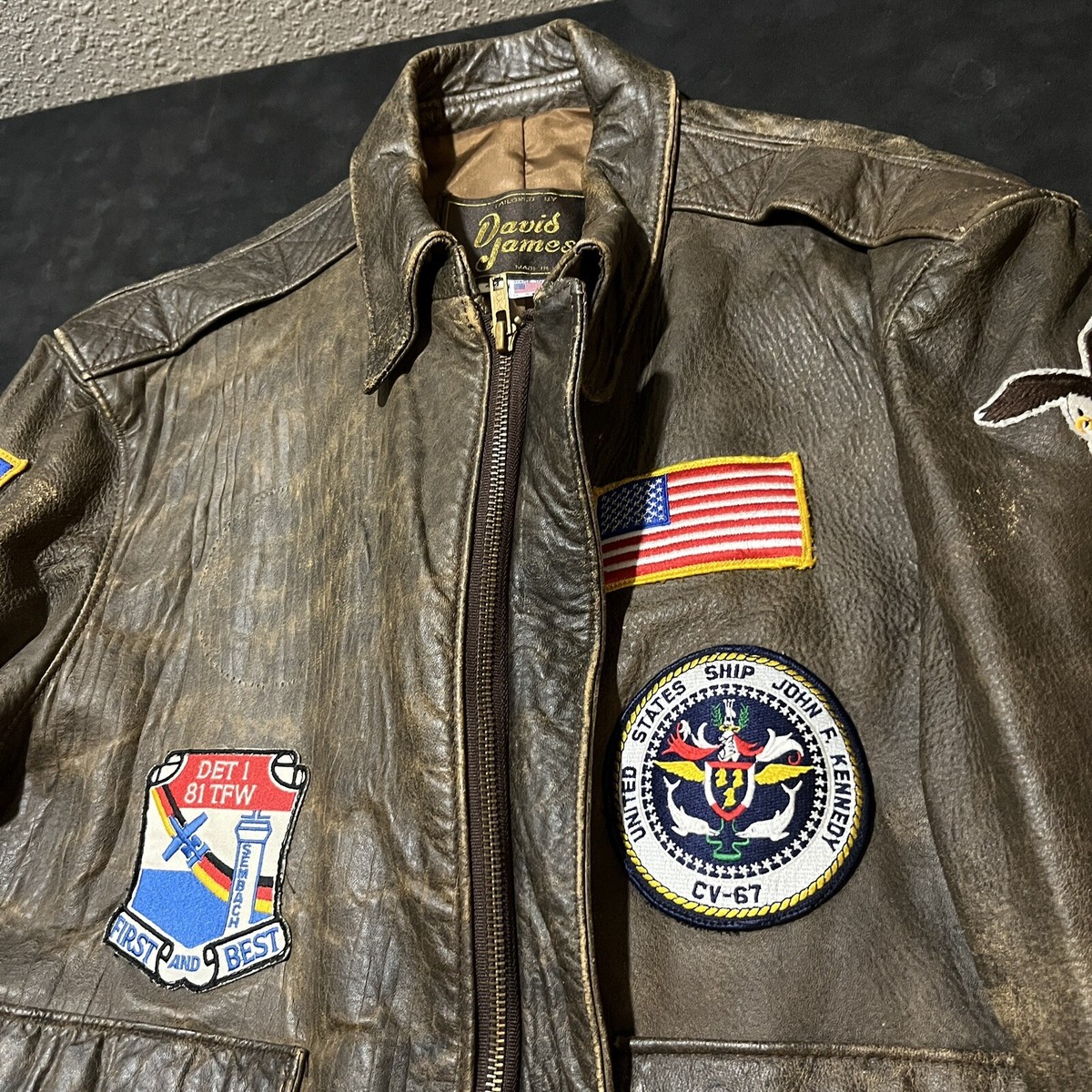 実物 N-2A military bomber jacket flight US Air Force Type L-2 Flight Jacket | Pilots Bomber Coat