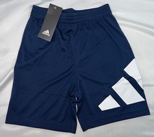 NWT Adidas Boys Performance Shorts Size 6