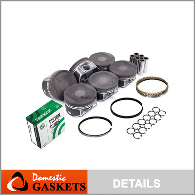 #ad Pistons and Rings fit 05 12 Nissan Xterra Frontier Suzuki 4.0 DOHC VQ40DE $149.28
