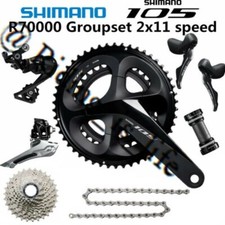 Shimano 105 R7000 2x11 Road Bike Groupset 50-34/52-36/53-39/165-175 No Calipers