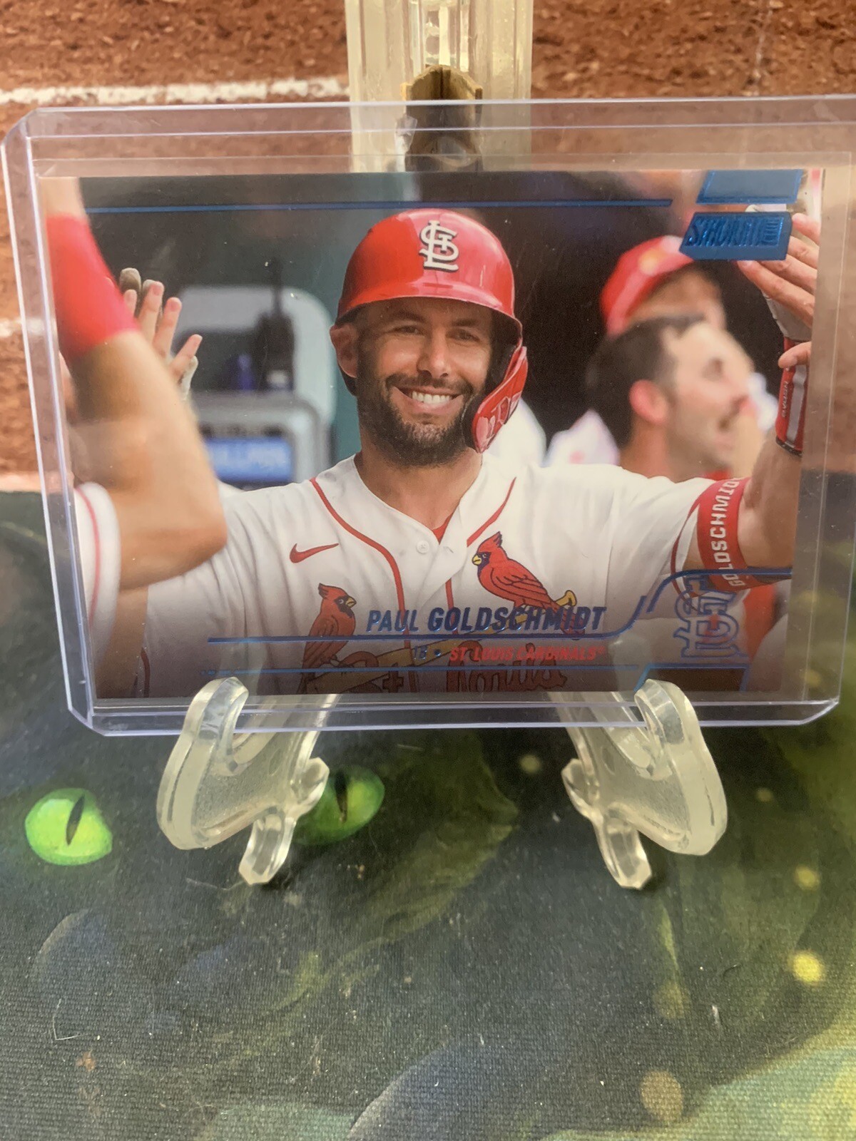 2022 Topps Stadium Club #158 Paul Goldschmidt Blue Foil /50