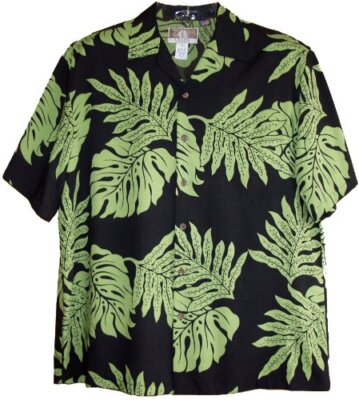 RJC Mens Embolden Leaf Rayon Shirt