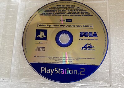 Virtua Fighter 10th Anniversary Limited Edition Preview Disc Sur PS2 - PAL - Rare - SEGA