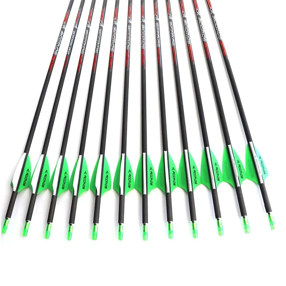 12pcs Arrow ID4.2mm 32in Pure Carbon Spine 300 350 400 500 600 700 800 900 1000 - Image 4 of 4
