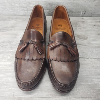 Allen Edmonds Brown Shoes Lowry Hill Leather Kilt Tassel  display picture 2