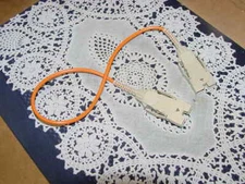 Berk-Tek FDDI-FDDI Fiber Optic Cable Duplex 18 Inch 62.5-125UM, Amp Conn, USED!