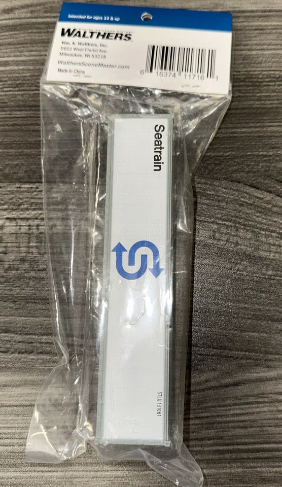 Athearn Ready to Roll 949-8301 40’ Smooth Container SeaTrain NIB - Image 3 of 4