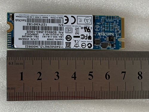 Sandisk 256GB SSD SD5SG2-256G-1052E Lenovo GENUINE for Thinkpad X1 Carbon Laptop - 第 6/7 張圖片