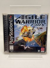 Agile Warrior F-111X (Sony PlayStation 1, 1996) Manual Included Tested Working