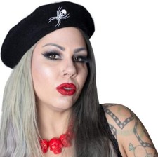 Web Beret Hat 