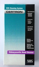 NOS VCR Cleaning System Videocassette Head Cleaner Sealed New