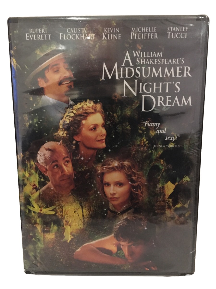 A Midsummer Night's Dream (DVD 1999)Kevin Kline! Michelle Pfeiffer
