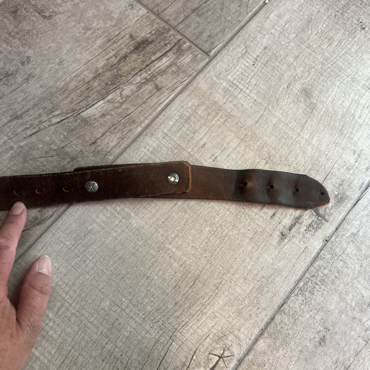 Vintage CC Filson Mens Large Belt Waxed Canvas Hunting