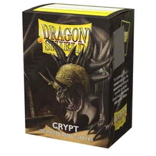 Dual Matte Crypt Case Display Dragon Shield Standard Size Sleeves - 10 Packs