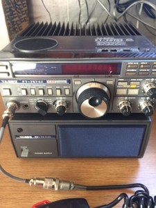 Yaesu FT-757GX II HF Transceiver Ham Radio, w microphone, manual | eBay