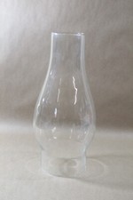 Glass Cylinder Open Ended Hollow HURRICANE Pillar Candle Holder Cover 8.5" Tall