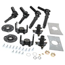 Front Drive Axle Kit Assembly for Go Kart Four Wheeler ATV UTV Quad Buggy E-bike