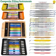 INSTUMAX Range of Dental Composite Filling Instruments Kit Placement Restoration