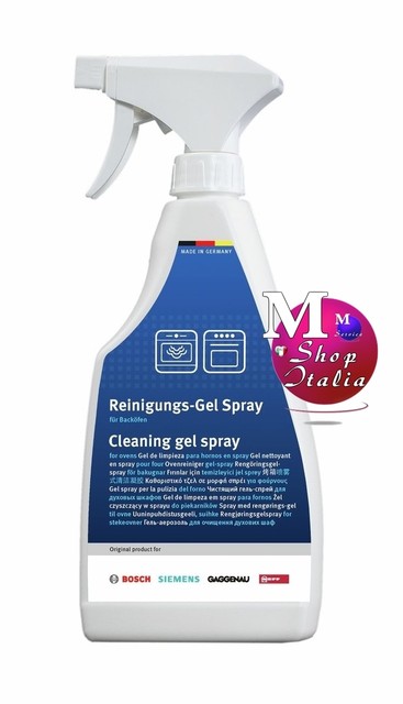 Bosch Siemens limpieza gel aerosol para horno 00311860 Backofenspray 500ml  | Compra online en eBay