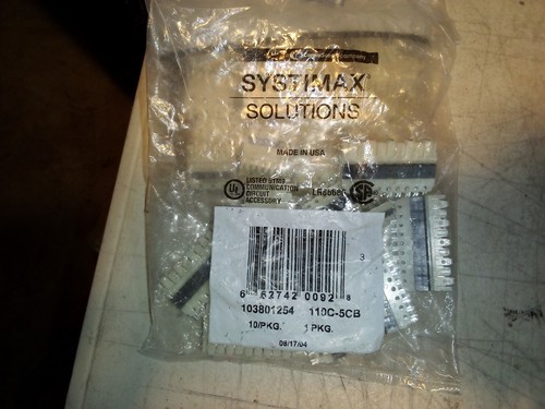 SYSTIMAX 110C-5CB / 4CB PUNCH DOWN CONNECTING BLOCK & 110 PATCH PANEL LOTS MIX - Picture 6 of 23