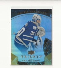 15-16 Trilogy Antoine Bibeau 302/999 Rookie Premieres Level 1 Maple Leafs 2015