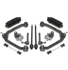 12 Pc Front Upper Control Arm Kit for 1999-2007 Chevy Silverado GMC 1500 2WD
