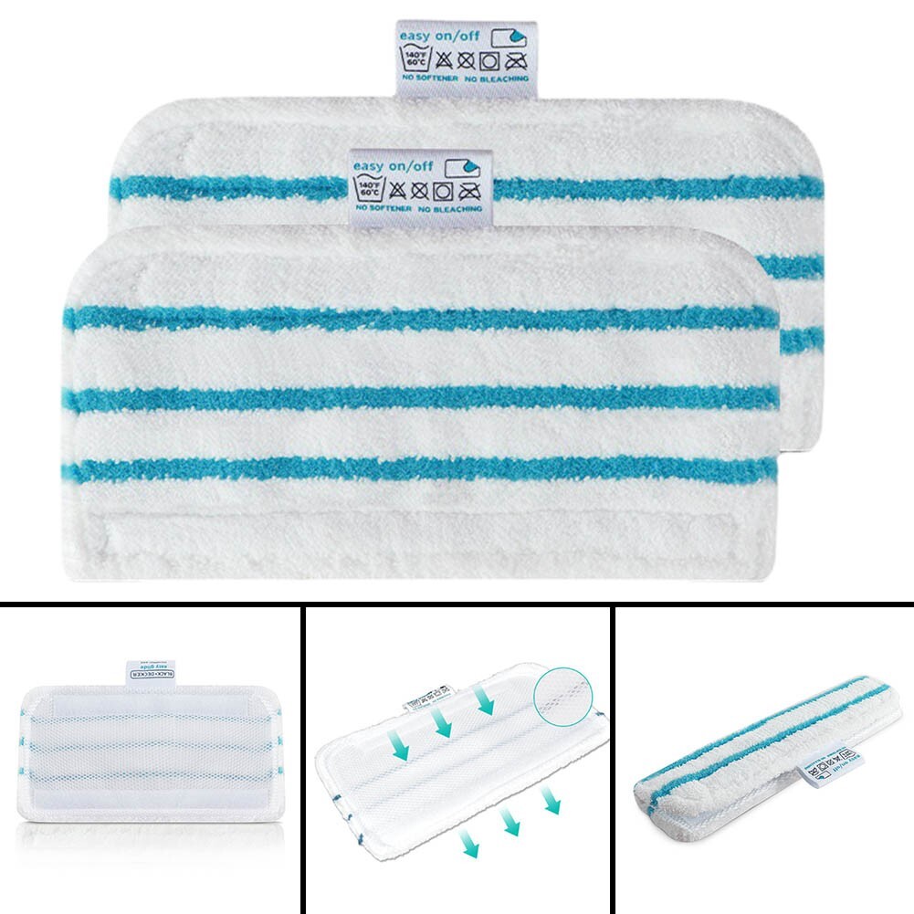 Mops Pad Mop Cloths For Beldray BEL01097 Microfibre Pads Detergent Mop