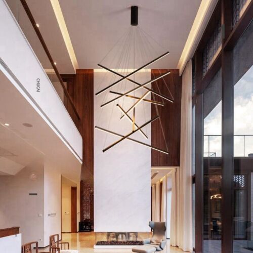 Black Chandelier Lighting LED Home Pendant Light Kitchen Lamp Bar Ceiling Lights - Picture 9 of 9