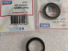 NEW SKF 61803-2RS1 Deep Groove Ball Bearing 1PCS PA