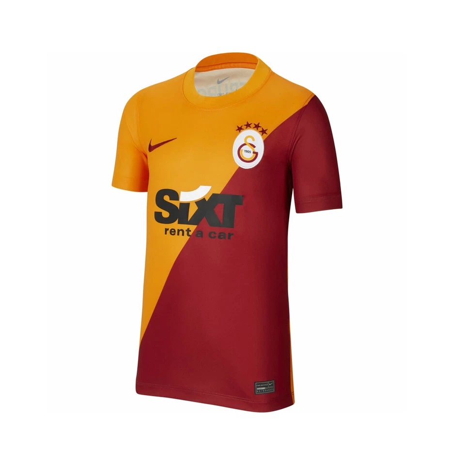 Camiseta de fútbol Nike Galatasaray para niños CW2519-837 naranja vivo/rojo pimienta talla XS-3XL Foto 2 de 4