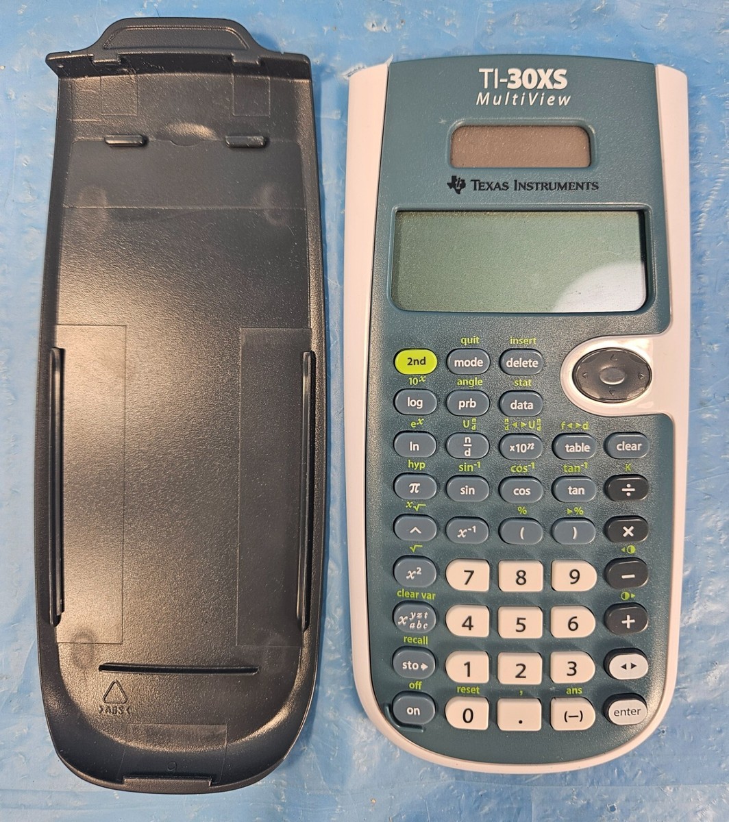 WYNGS Custodia Protettiva In Similpelle Per Calcolatrice Texas Instruments TI-30XS MultiView - 3