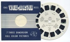 GENOA Italy 1957 Belgian-made View-Master Single Reel 1619
