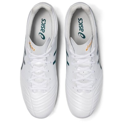 ASICS Soccer Cleats Shoes DS LIGHT White x Velvet Pine 1103A068