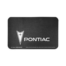 Pontiac Logo 22 X 34 Black Fender Gripper Cover