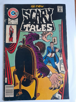 Scary Tales #5 Apr 1976 sehr guter Zustand - 3,5 Charlton Steve Ditko Cover Art