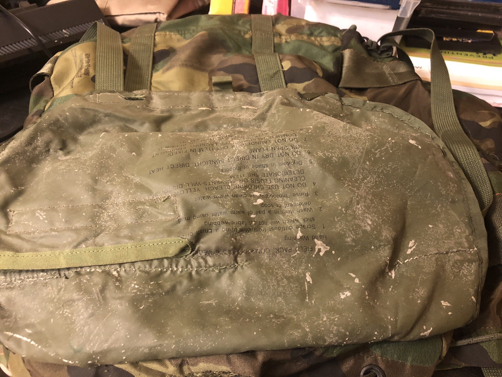 VINTAGE US MILITARY ALICE RADIO RUCKSACK PADDED BACKPACK 5895-01-461 ...