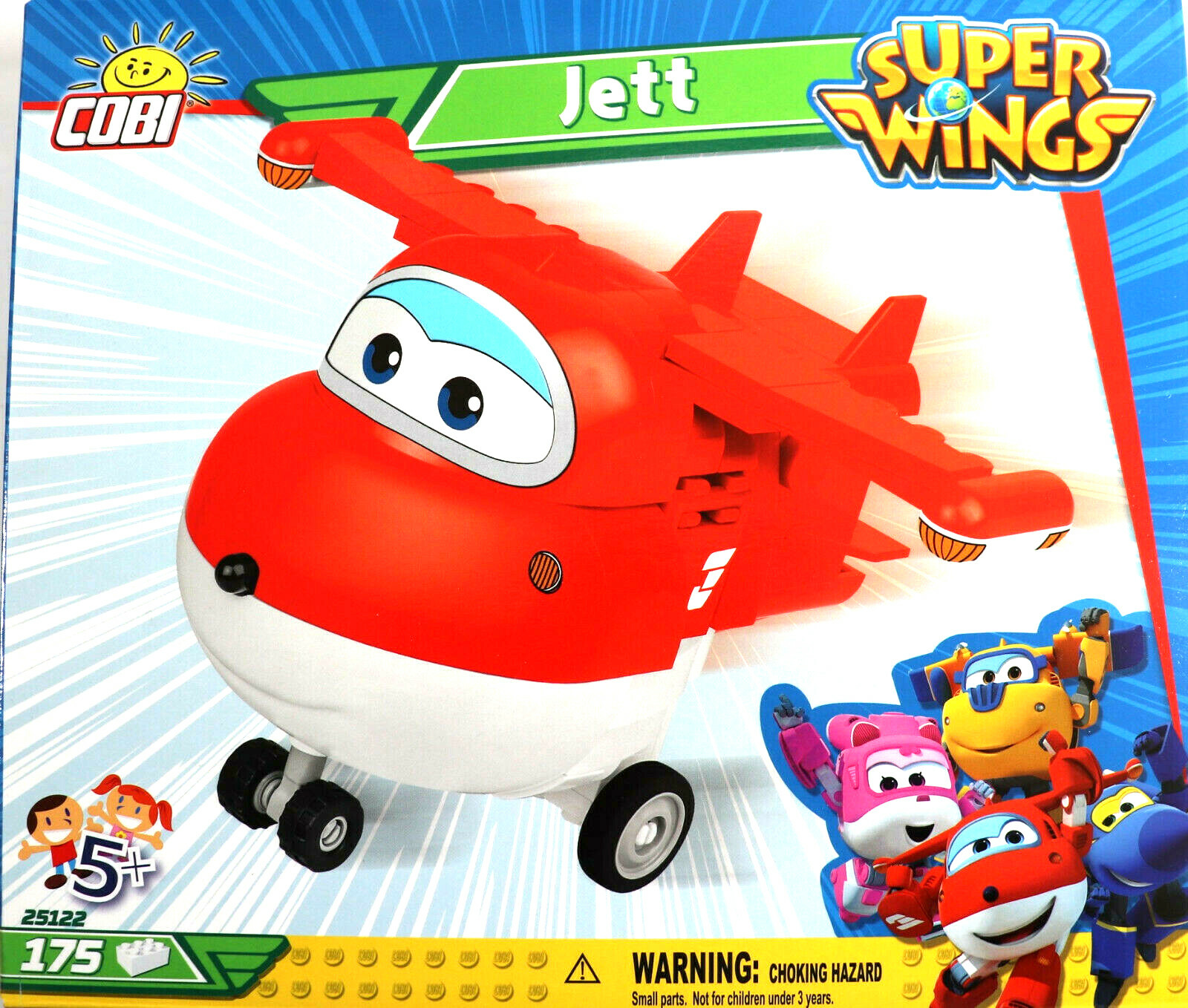 НАБОР крыльев COBI Super Wings 25122 JETT 6090₽