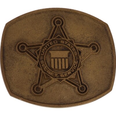 Brass United States Secret Service Presidential President 70  display picture 1