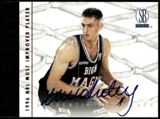 1997-98 Score Board Autographed #NNO Chris Anstey 1997 Rookies Silver Auto E1