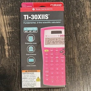 Texas Instruments TI-30X IIS 2-Line Calculatrice scientifique - rose