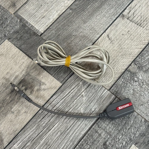 Xircom PCMCIA Modem Dongle Flylead 56kps Cable Adapter Retro Working