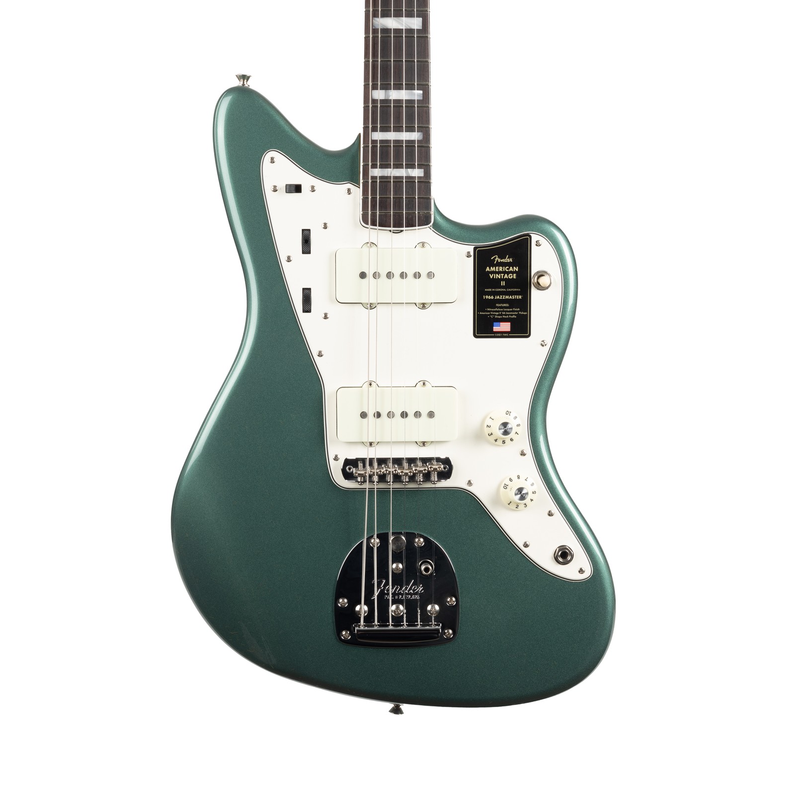 Used Fender American Vintage II 1966 Jazzmaster - Sherwood Green Metallic