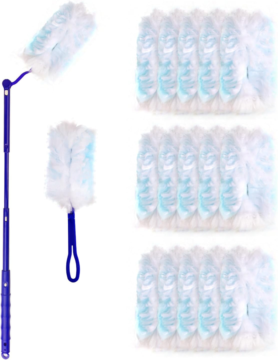 Multi Surface Duster Refills Kit Extender Handle (1 Long Handle ...