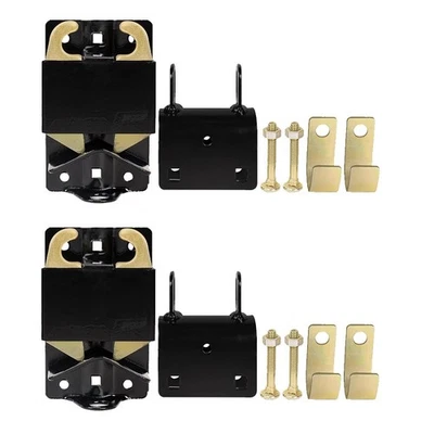 FARMSTEAD 2PK Livestock Lockable Tube Gate Latch for Farm, Fence, Ranch – 2-Way Swinging