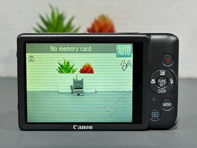 Canon PowerShot ELPH 100 HS 12.1 MP 4x Optical Zoom Gray Compact