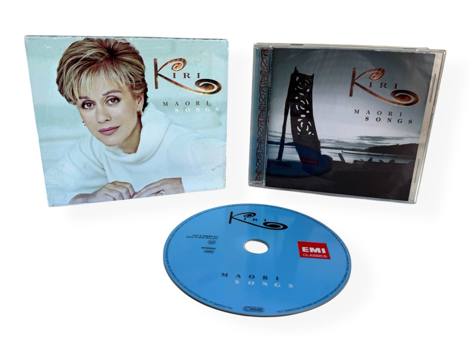 KIRI TE KANAWA Maori Songs 1999 EMI Classics | Rare New Zealand Import CD Album