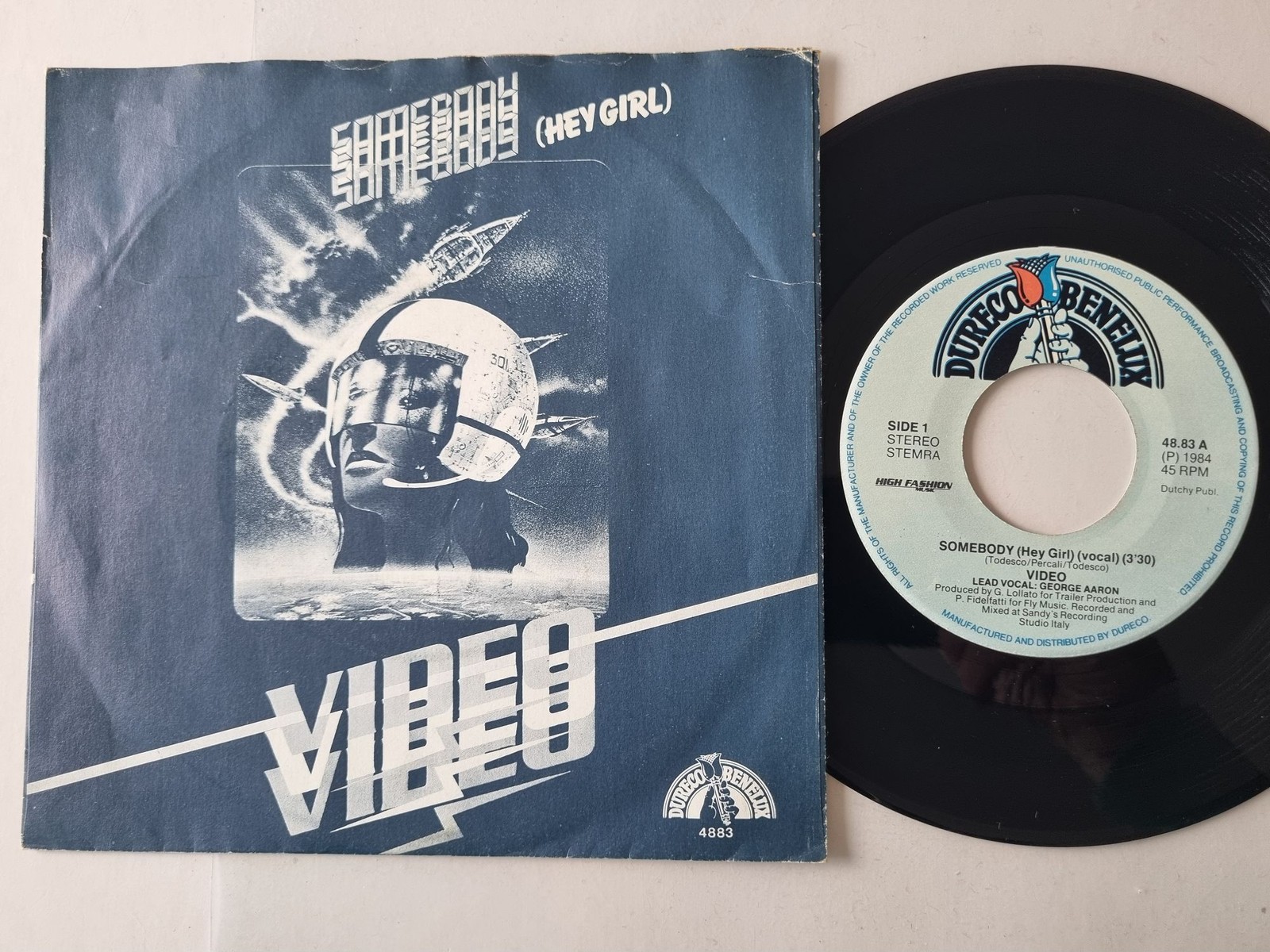 Video - Somebody (Hey girl) (Vocal) 7'' Vinyl Holland