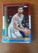 2025-26 Topps Chrome - Luke Kornet #37 Red White & Blue Refractor (RC)
