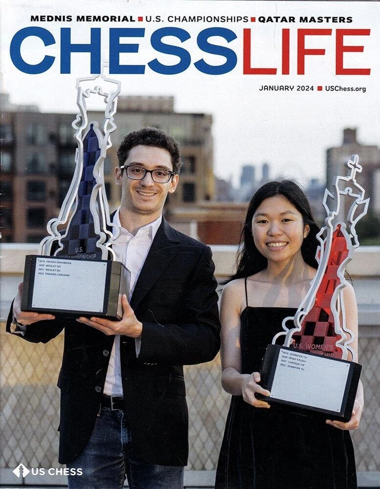 CHESS LIFE 12 Magazines 2024 Full Year Official US Chess Federation Publication - Image 2 of 4