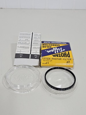 Vintage Tiffen Photar Series #7 (50mm) Neutral Density Drop-in Filter Close Up+3